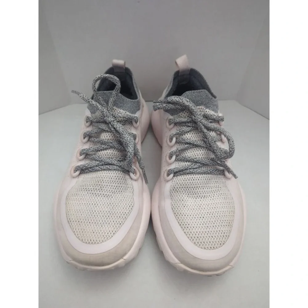 Allbirds Trail Runners Shoes Sz 7.5 Pink Gray Wool SWT Comfort‎ Hiking Sneakers
